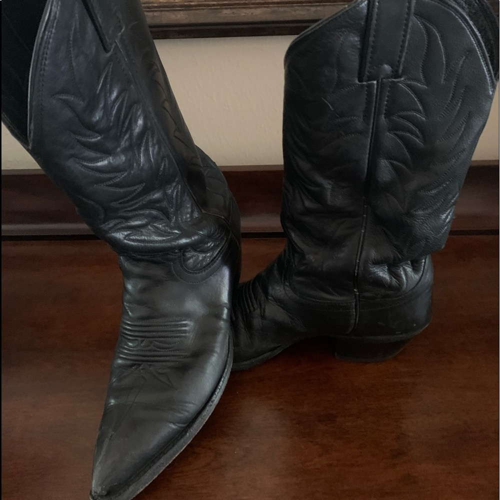Justin leather boots